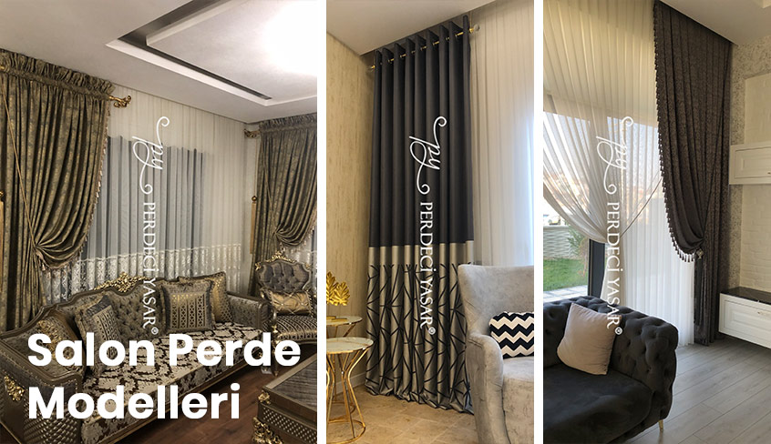 Salon Perde Modelleri
