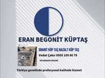 Eran begonit küp taş granit küp taş Malatya Elazığ Erzincan Erzurum 